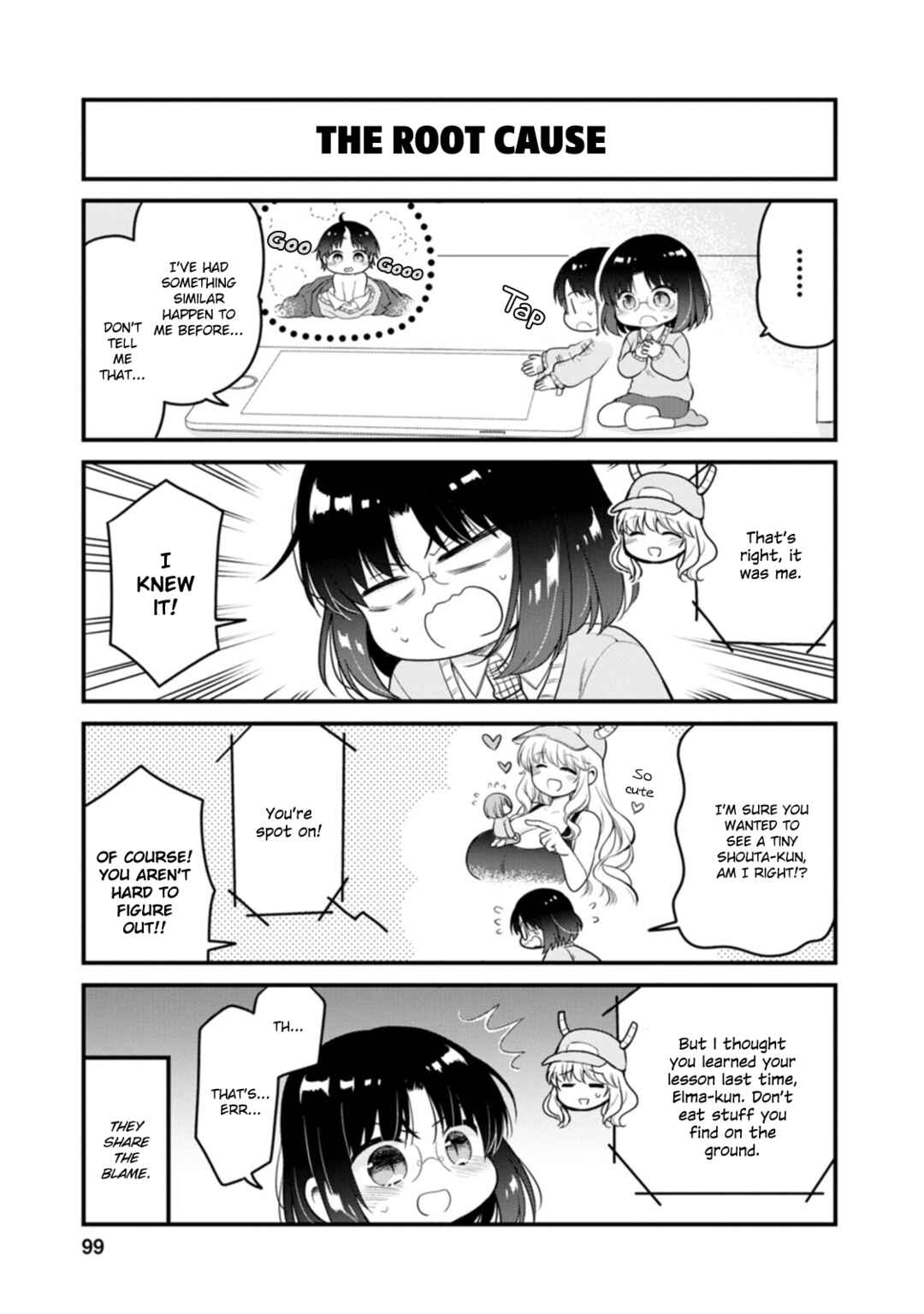 Page 3 Chapter 52 Kobayashi-san Chi no Maid Dragon - Elma OL Nikki