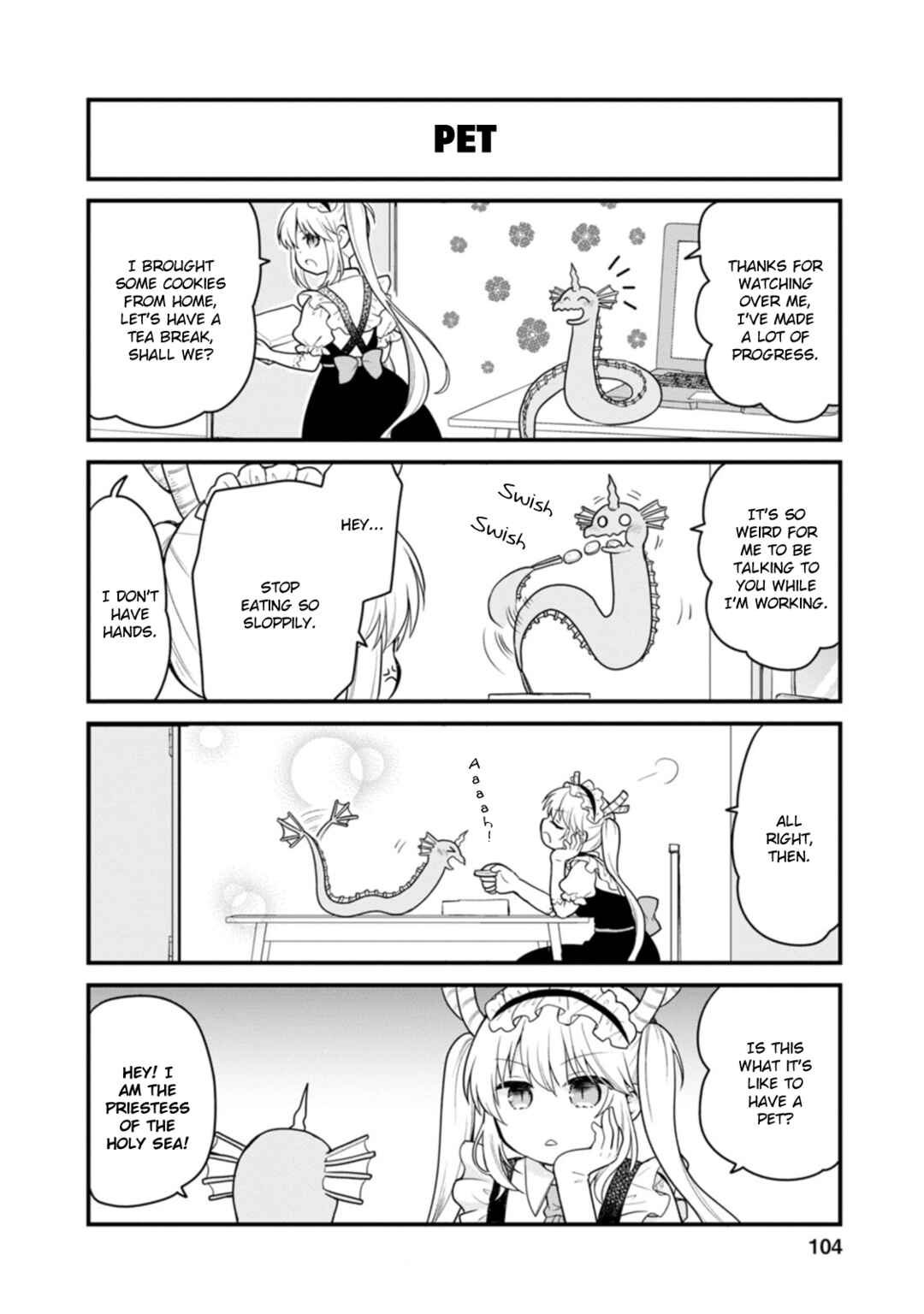 Page 8 Chapter 52 Kobayashi-san Chi no Maid Dragon - Elma OL Nikki