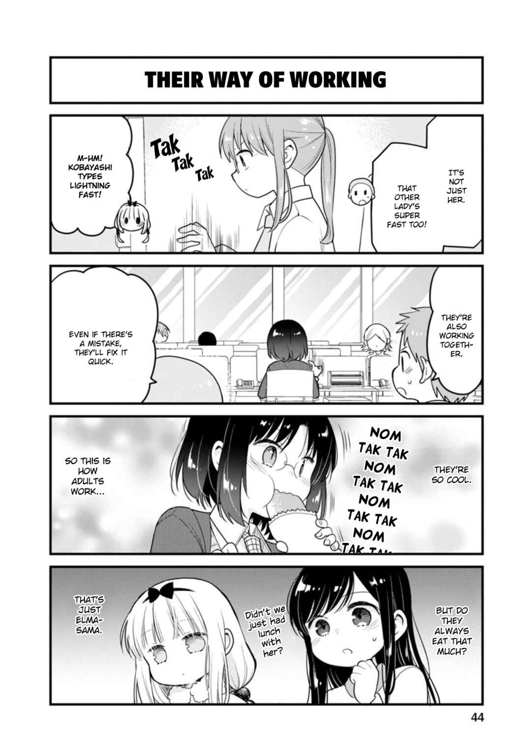 Page 12 Chapter 57 Kobayashi-san Chi no Maid Dragon - Elma OL Nikki