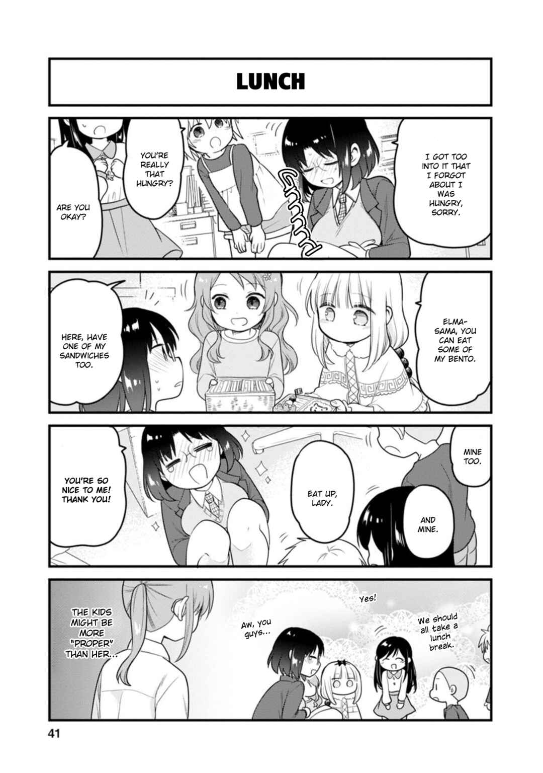Page 9 Chapter 57 Kobayashi-san Chi no Maid Dragon - Elma OL Nikki