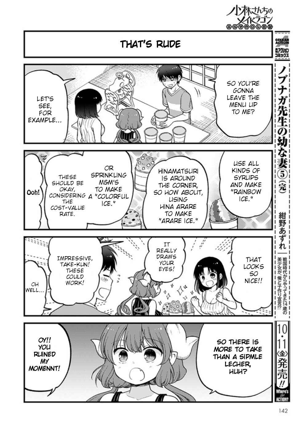 Page 10 Chapter 26 Kobayashi-san Chi no Maid Dragon - Elma OL Nikki