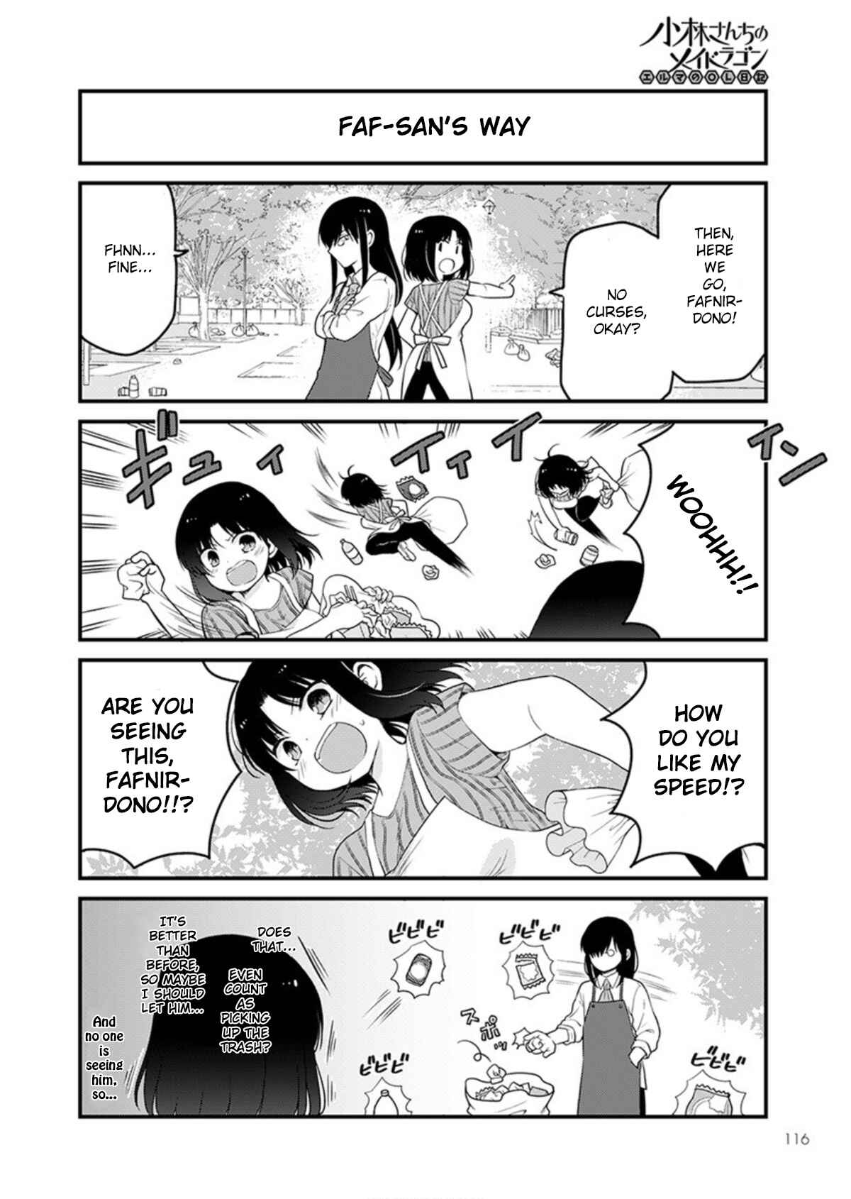 Page 8 Chapter 35 Kobayashi-san Chi no Maid Dragon - Elma OL Nikki
