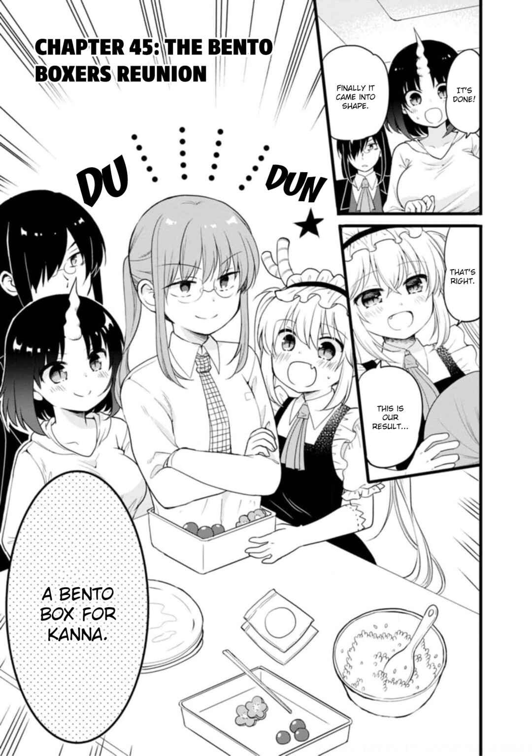 Page 1 Chapter 45 Kobayashi-san Chi no Maid Dragon - Elma OL Nikki