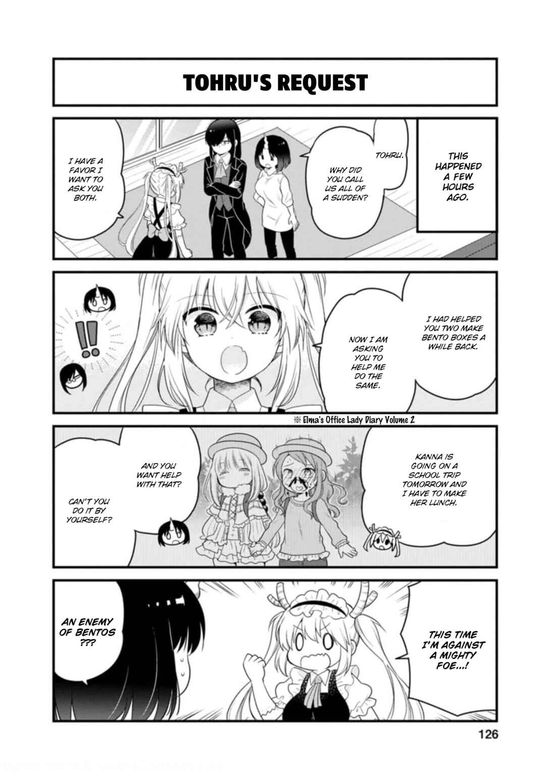 Page 2 Chapter 45 Kobayashi-san Chi no Maid Dragon - Elma OL Nikki