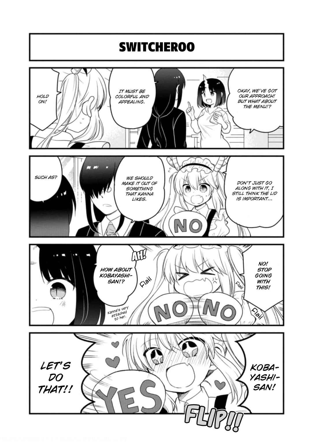 Page 8 Chapter 45 Kobayashi-san Chi no Maid Dragon - Elma OL Nikki