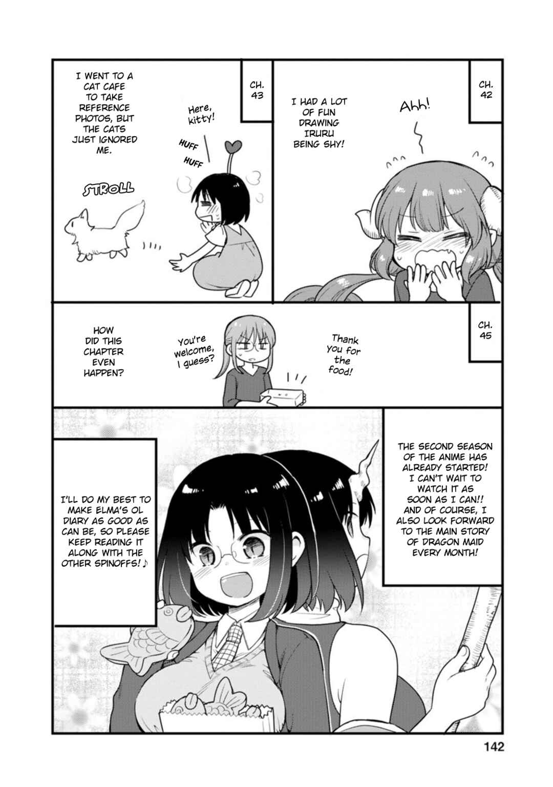 Page 2 Chapter 45.5 Kobayashi-san Chi no Maid Dragon - Elma OL Nikki