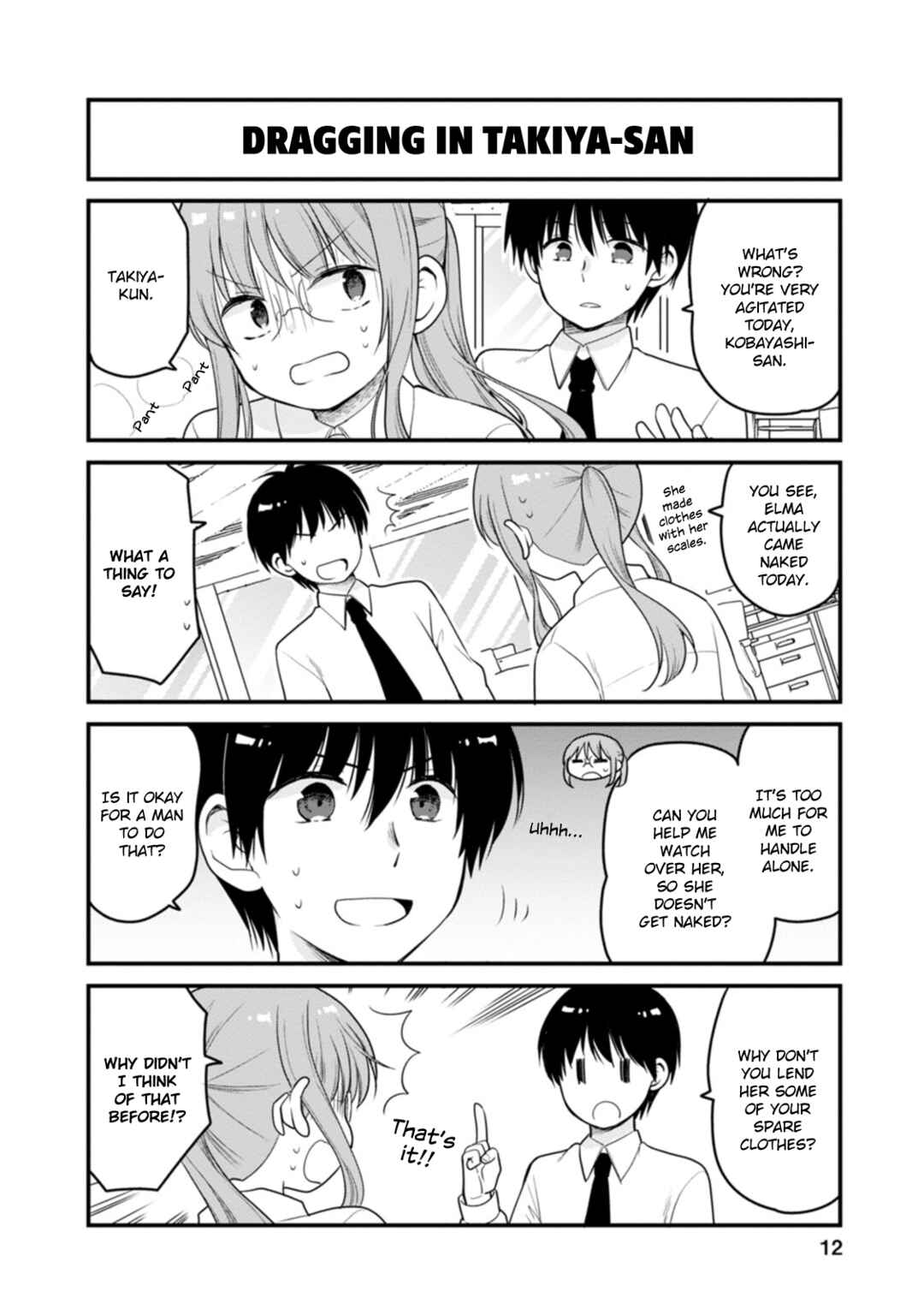 Page 8 Chapter 46 Kobayashi-san Chi no Maid Dragon - Elma OL Nikki