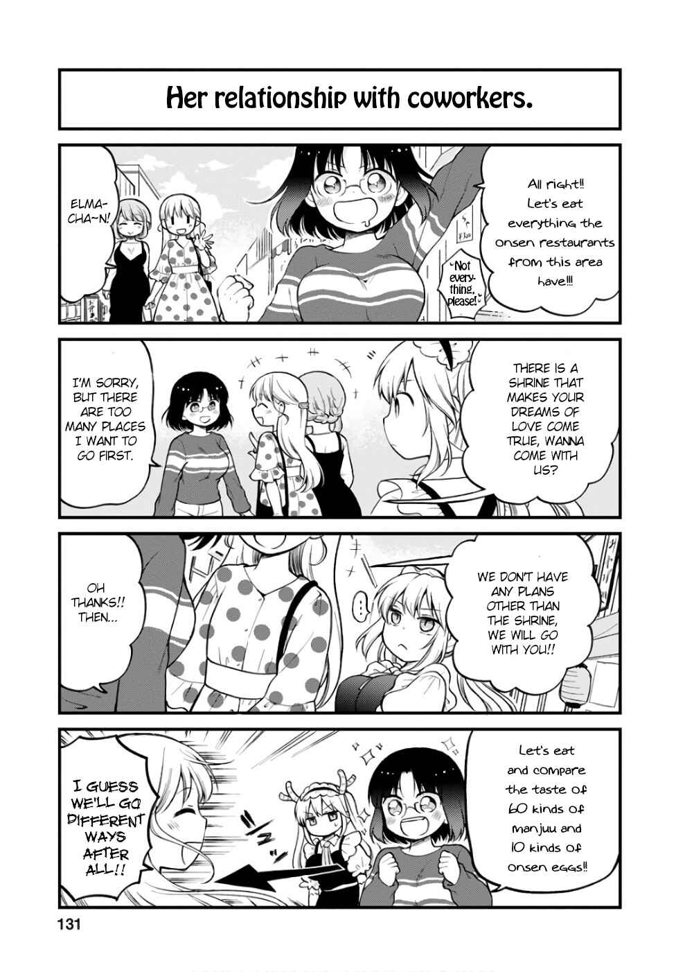 Page 7 Chapter 9 Kobayashi-san Chi no Maid Dragon - Elma OL Nikki