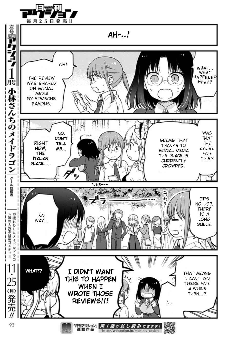 Page 13 Chapter 27 Kobayashi-san Chi no Maid Dragon - Elma OL Nikki