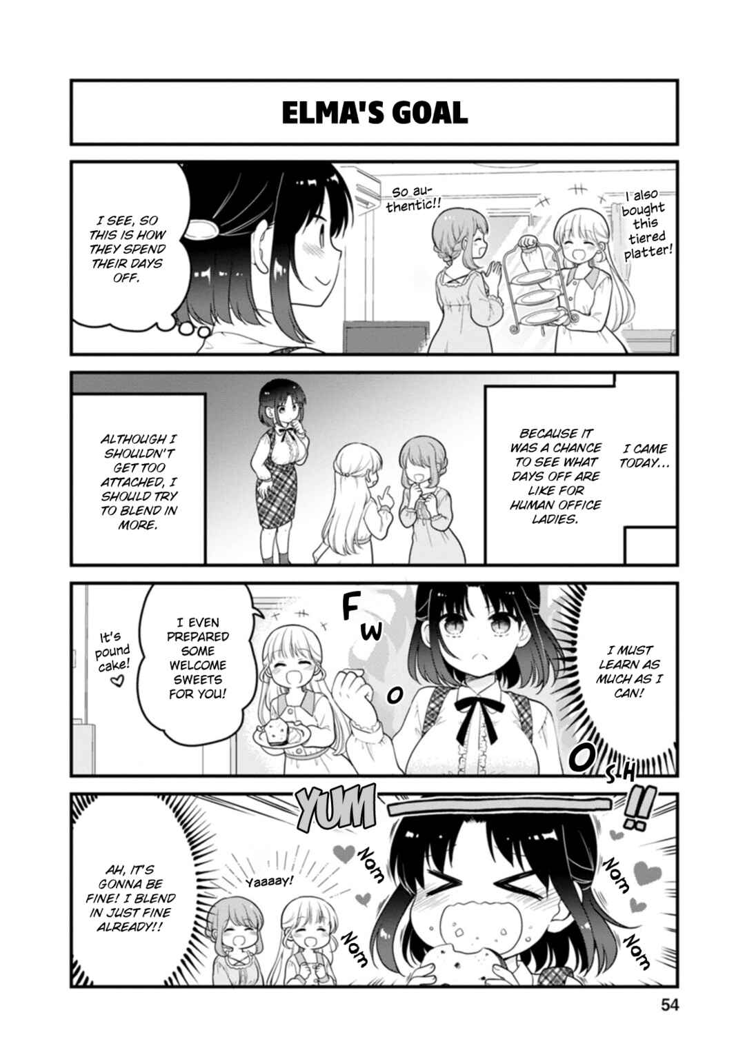 Page 4 Chapter 49 Kobayashi-san Chi no Maid Dragon - Elma OL Nikki