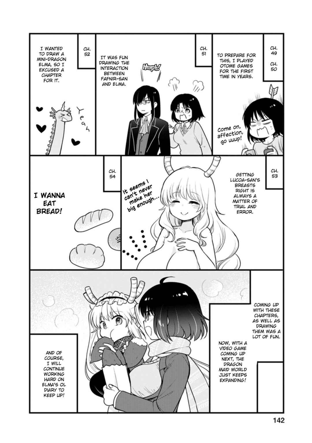 Page 2 Chapter 54.5 Kobayashi-san Chi no Maid Dragon - Elma OL Nikki
