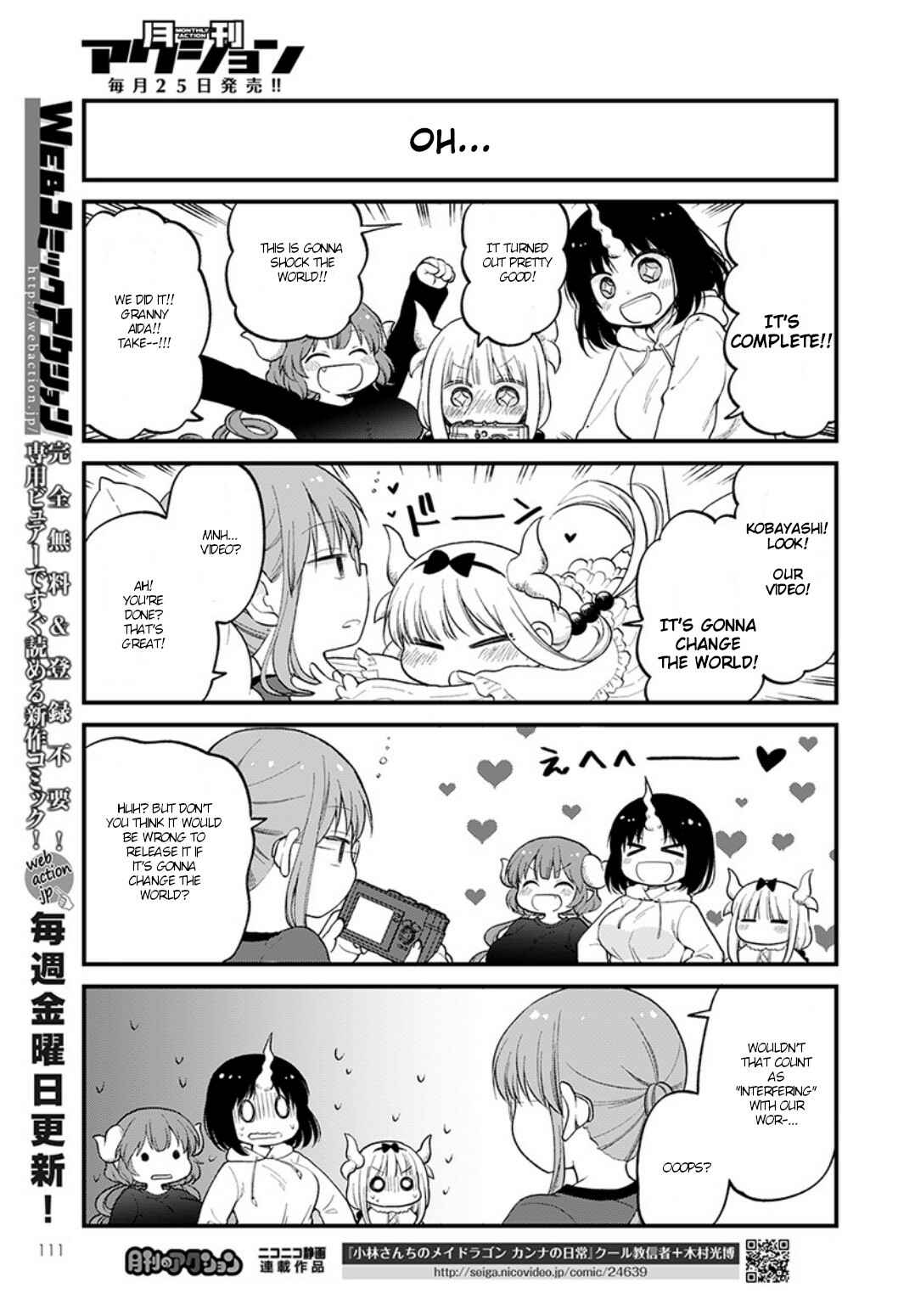 Page 13 Chapter 19 Kobayashi-san Chi no Maid Dragon - Elma OL Nikki