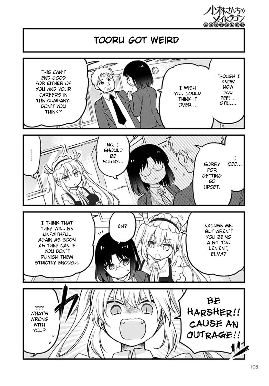 Page 10 Chapter 32 Kobayashi-san Chi no Maid Dragon - Elma OL Nikki