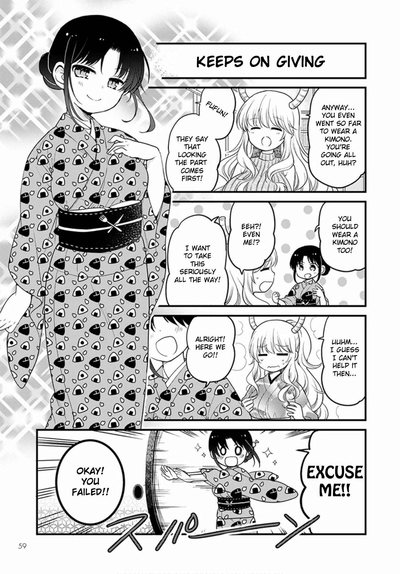 Page 3 Chapter 40 Kobayashi-san Chi no Maid Dragon - Elma OL Nikki