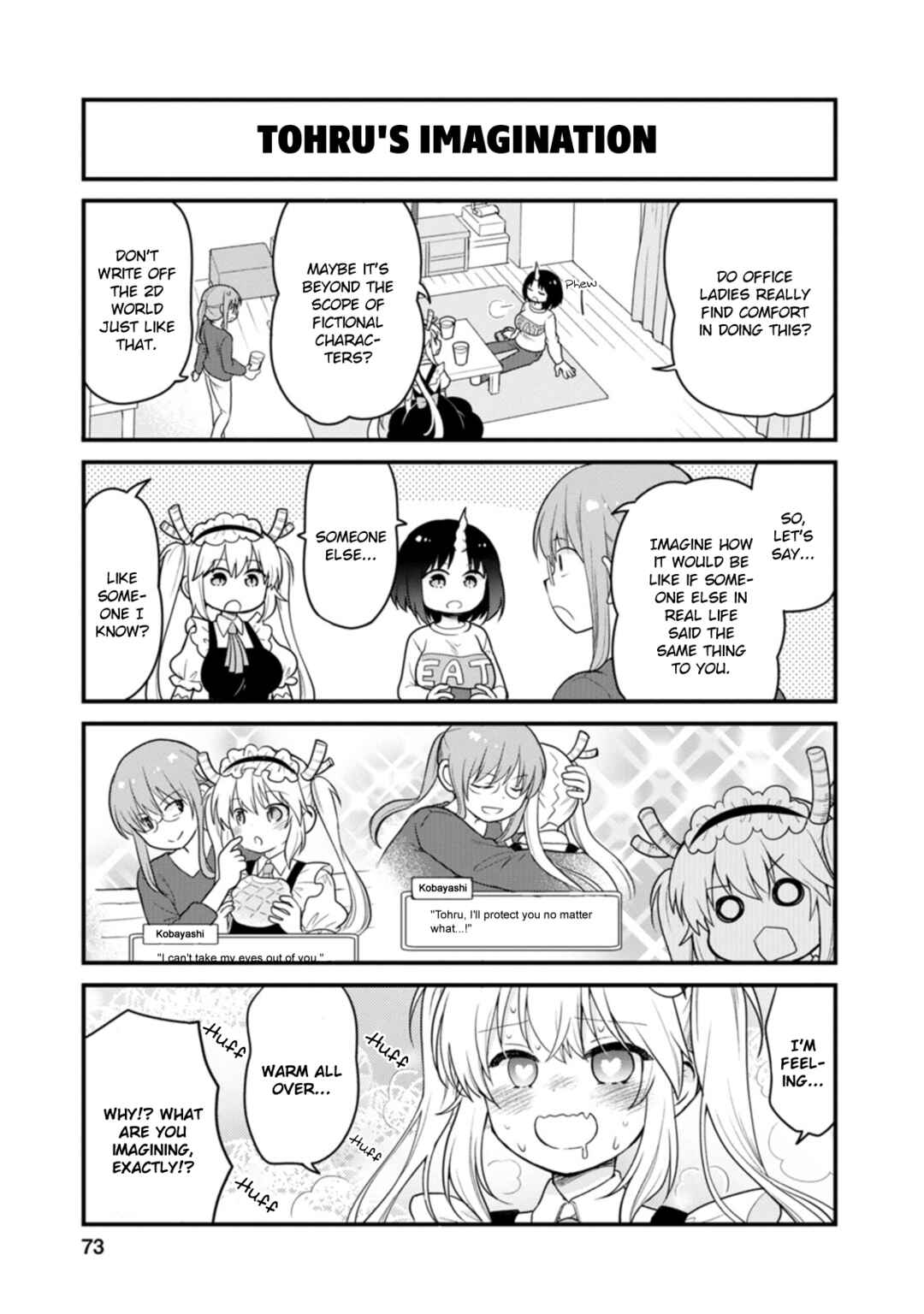 Page 9 Chapter 50 Kobayashi-san Chi no Maid Dragon - Elma OL Nikki
