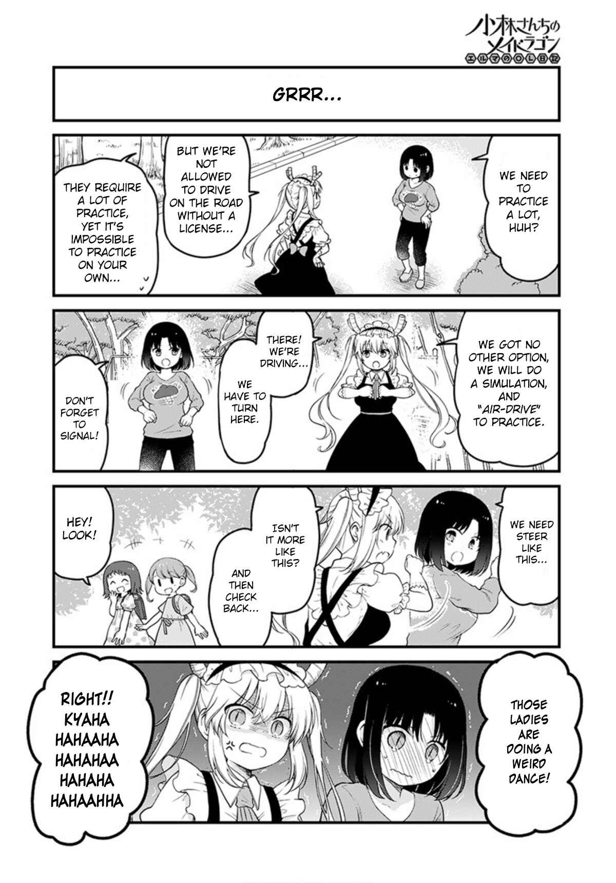 Page 8 Chapter 37 Kobayashi-san Chi no Maid Dragon - Elma OL Nikki