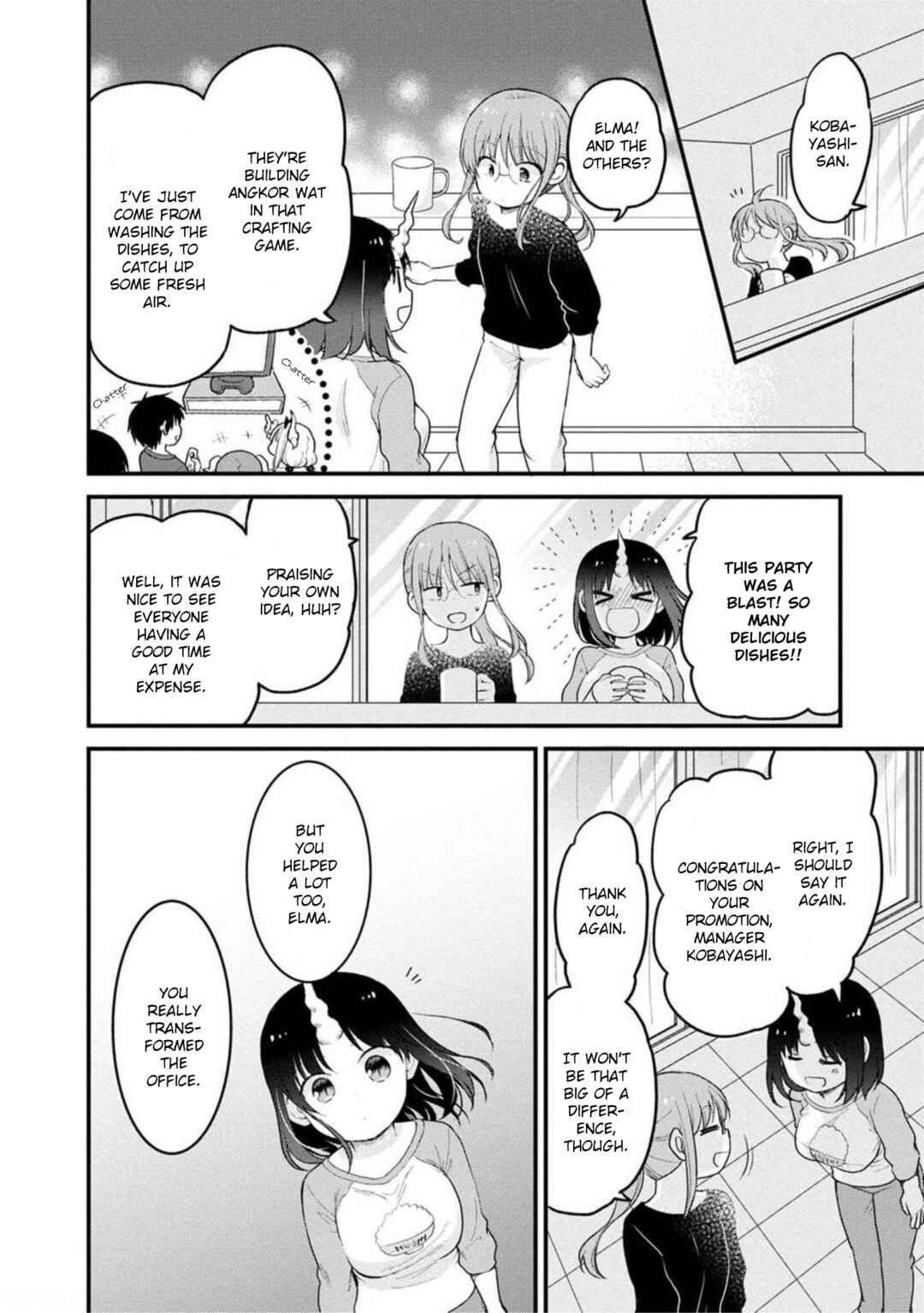 Page 12 Chapter 36 Kobayashi-san Chi no Maid Dragon - Elma OL Nikki