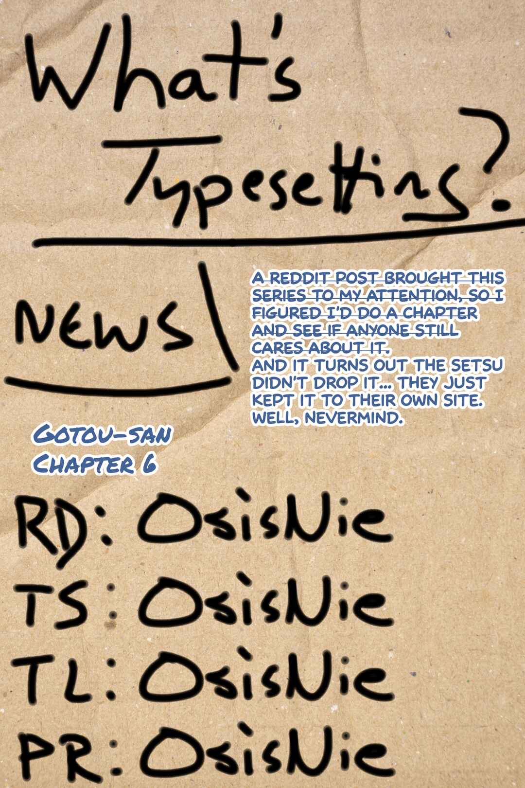 Page 13 Chapter 6 Gotou-san wa Furimukasetai!
