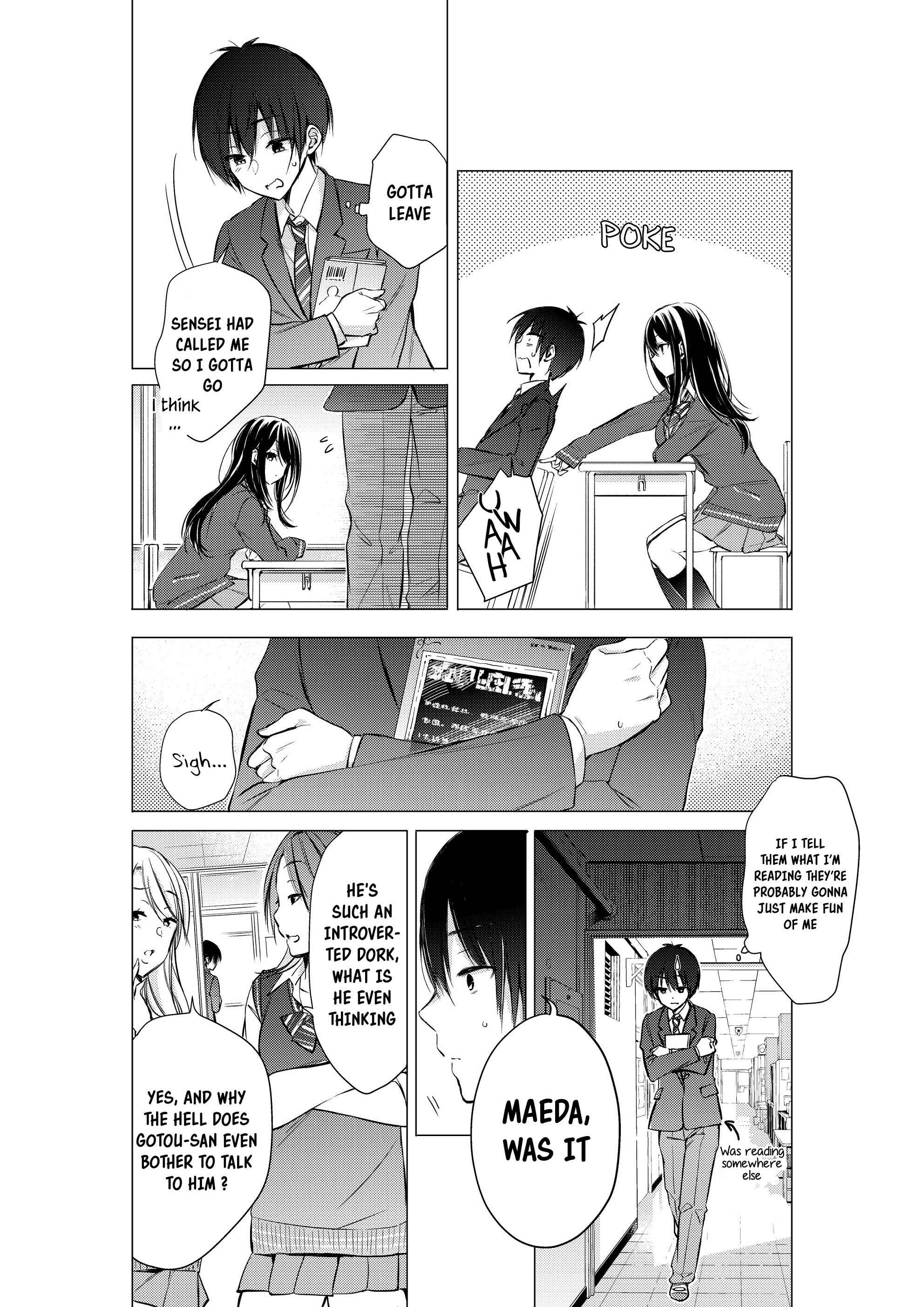Page 2 Chapter 2 Gotou-san wa Furimukasetai!