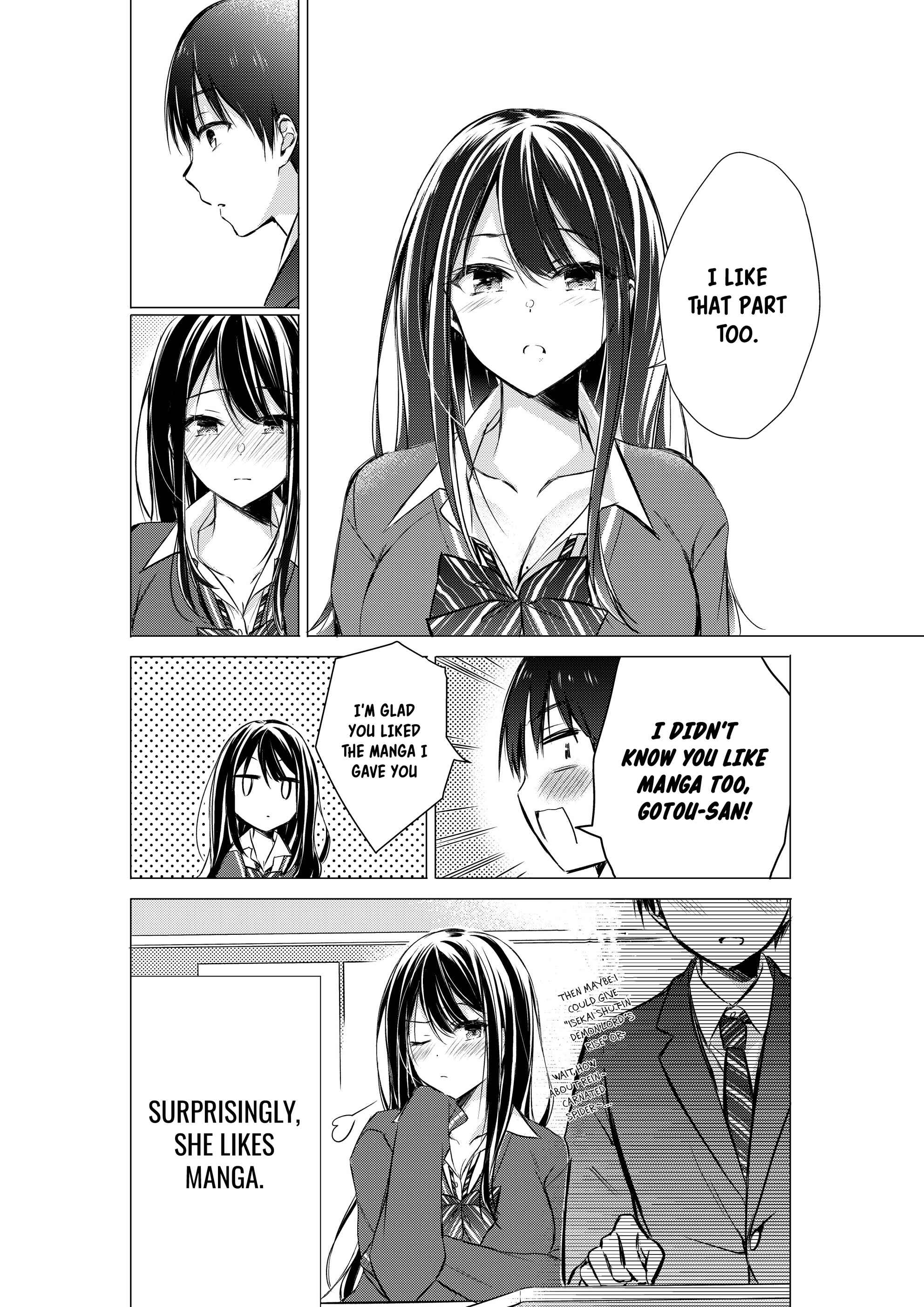 Page 4 Chapter 3 Gotou-san wa Furimukasetai!