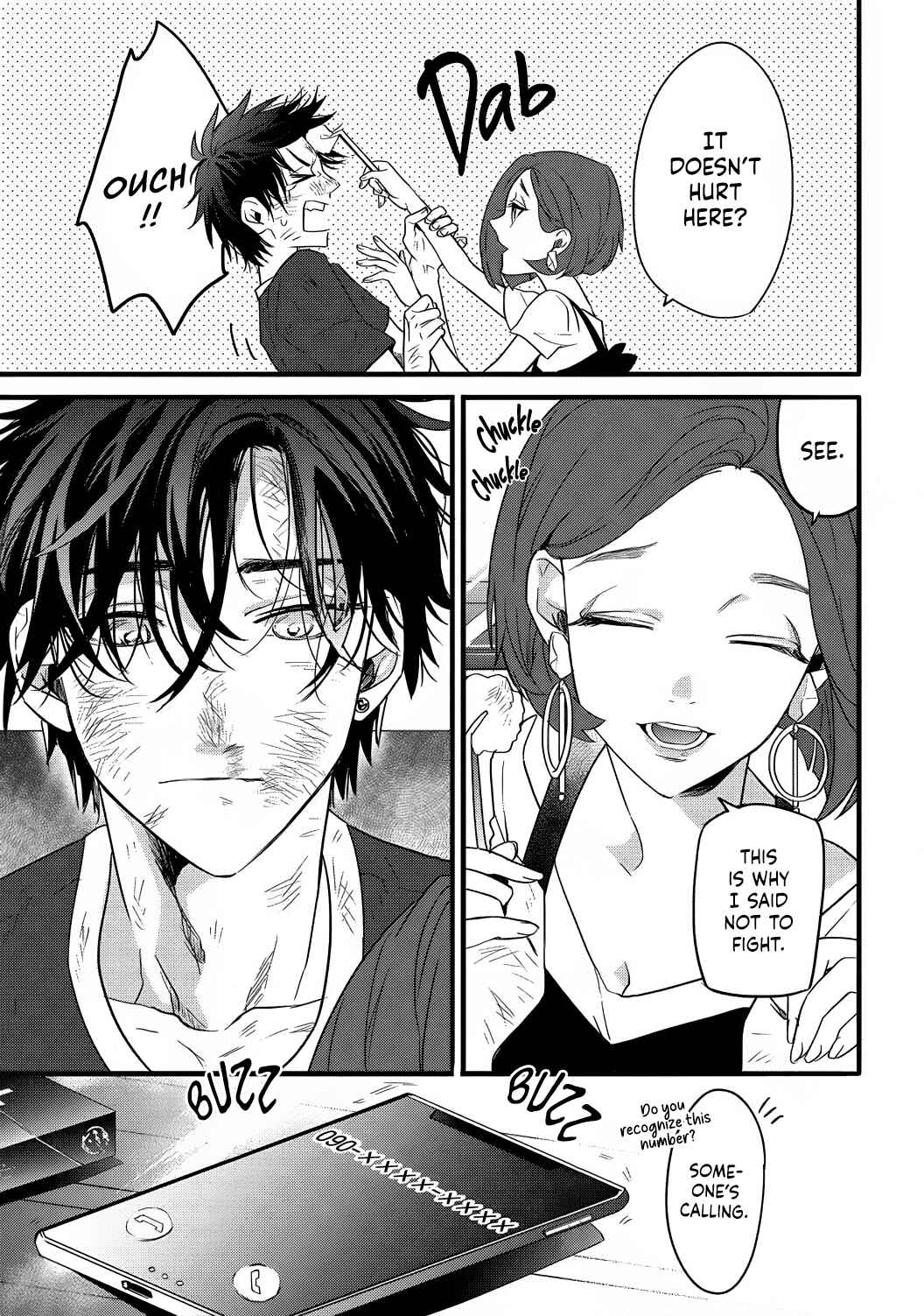 Page 13 Chapter 4 Jumpaku Dress ni Akaiito Kiss kara Hajimaru Dekiaikon