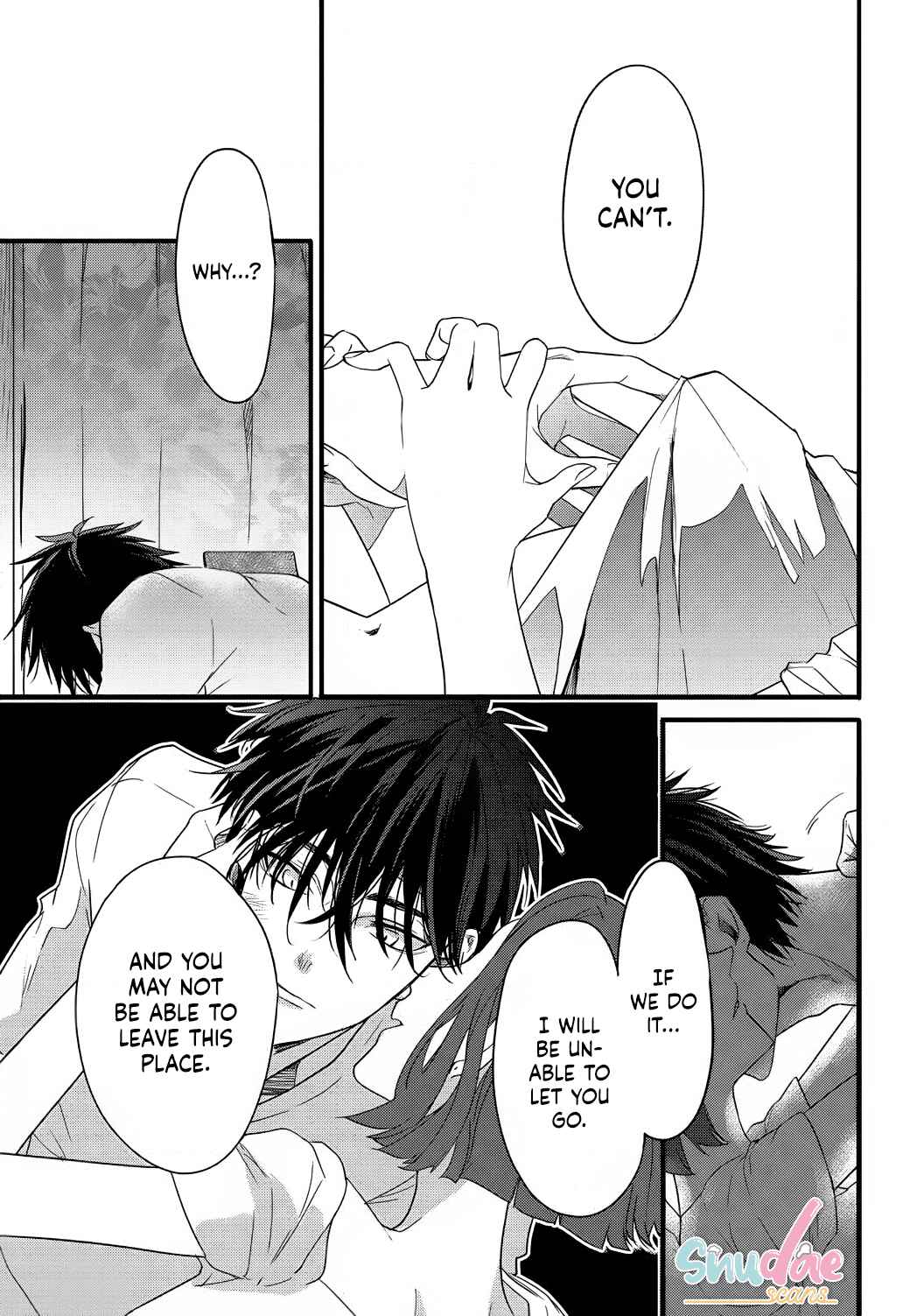Page 27 Chapter 4 Jumpaku Dress ni Akaiito Kiss kara Hajimaru Dekiaikon
