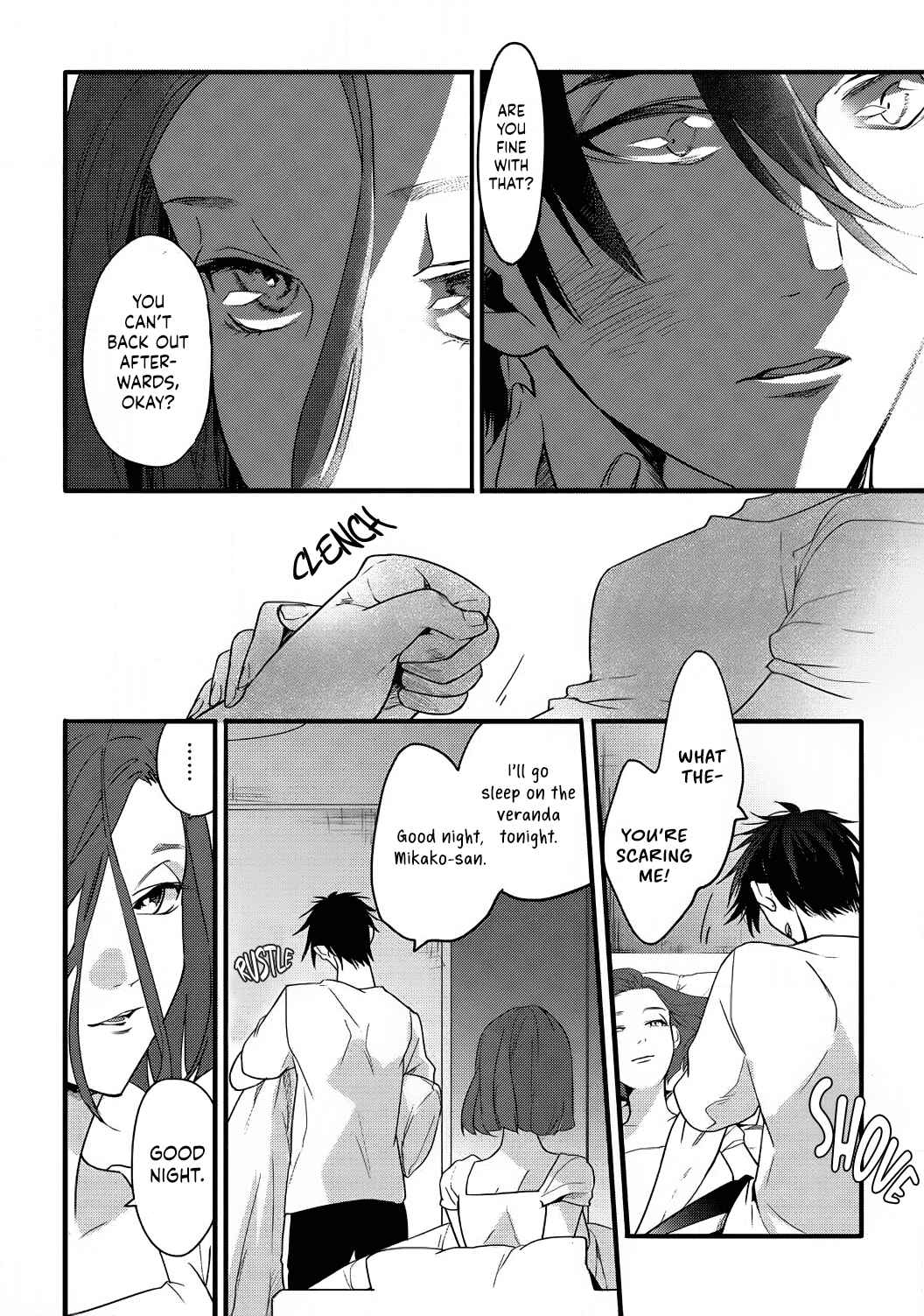 Page 28 Chapter 4 Jumpaku Dress ni Akaiito Kiss kara Hajimaru Dekiaikon