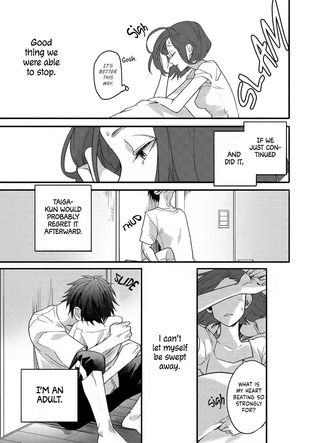 Page 29 Chapter 4 Jumpaku Dress ni Akaiito Kiss kara Hajimaru Dekiaikon