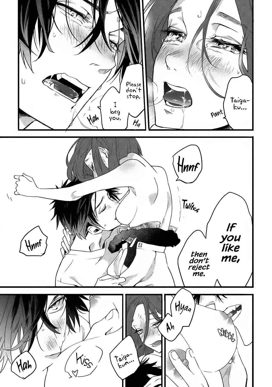 Page 43 Chapter 4 Jumpaku Dress ni Akaiito Kiss kara Hajimaru Dekiaikon