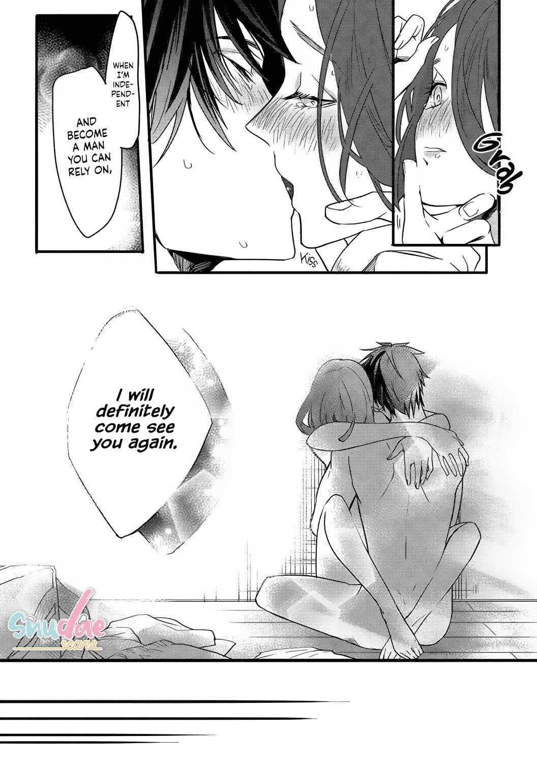 Page 45 Chapter 4 Jumpaku Dress ni Akaiito Kiss kara Hajimaru Dekiaikon