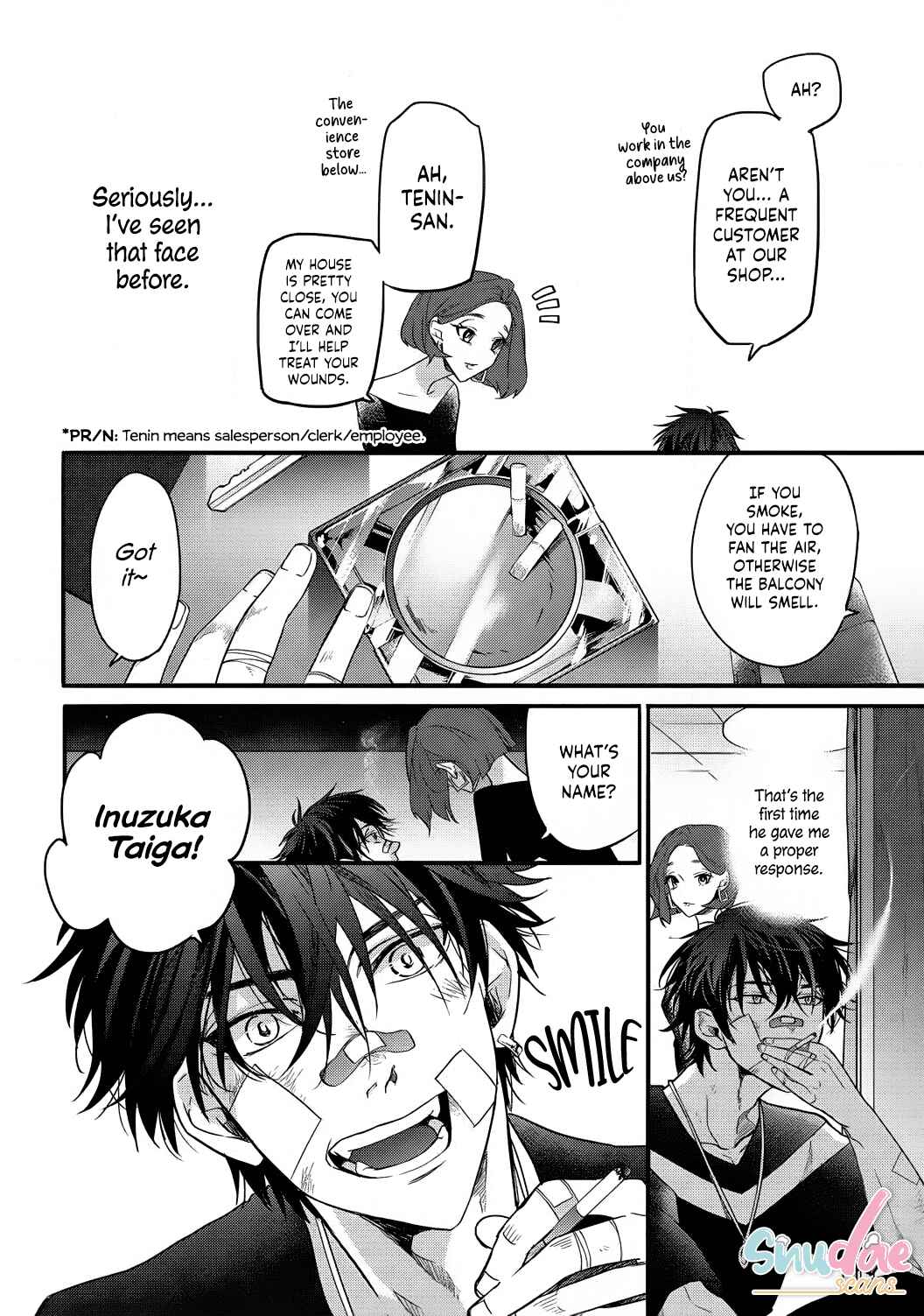 Page 6 Chapter 4 Jumpaku Dress ni Akaiito Kiss kara Hajimaru Dekiaikon