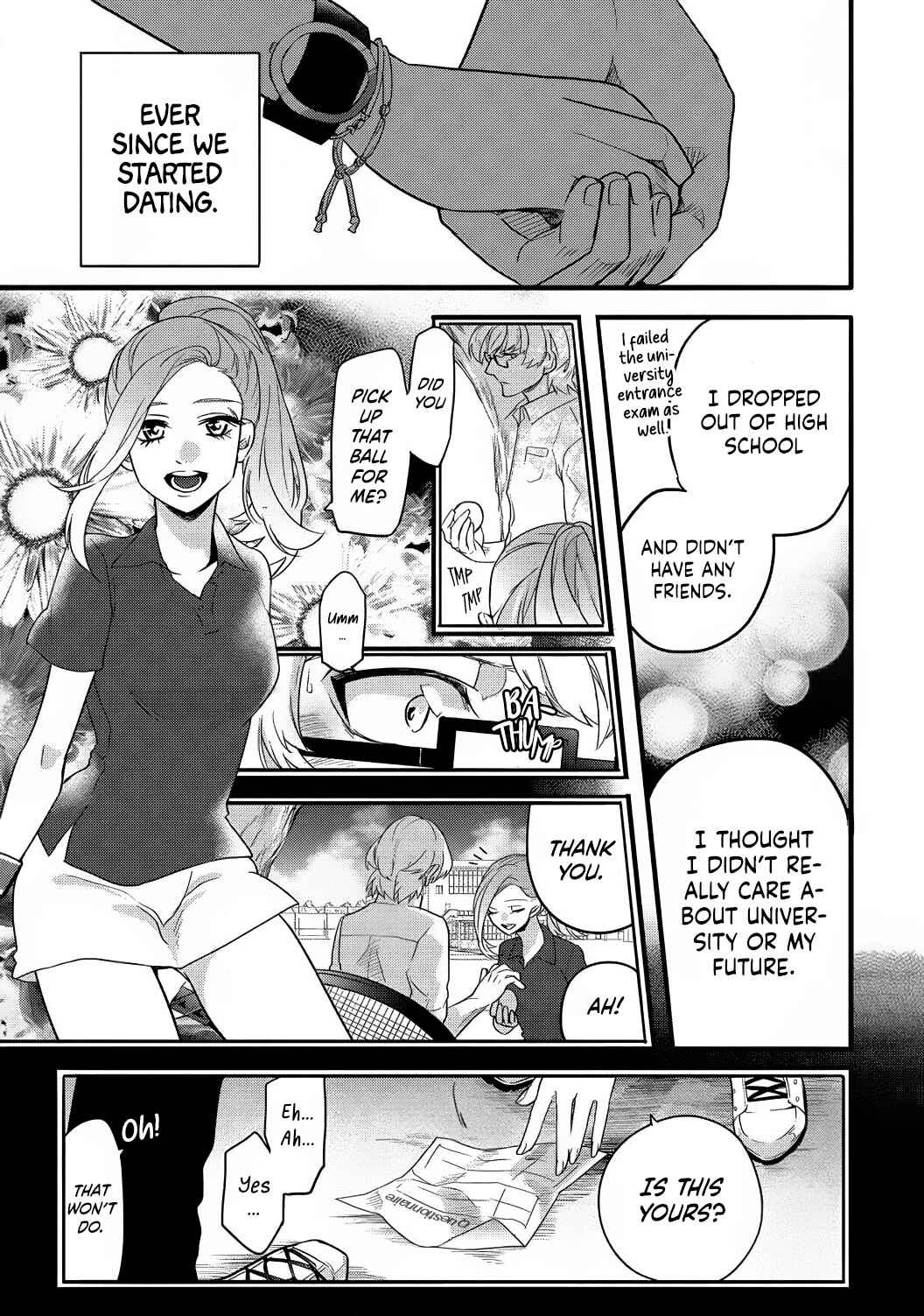Page 15 Chapter 2 Jumpaku Dress ni Akaiito Kiss kara Hajimaru Dekiaikon