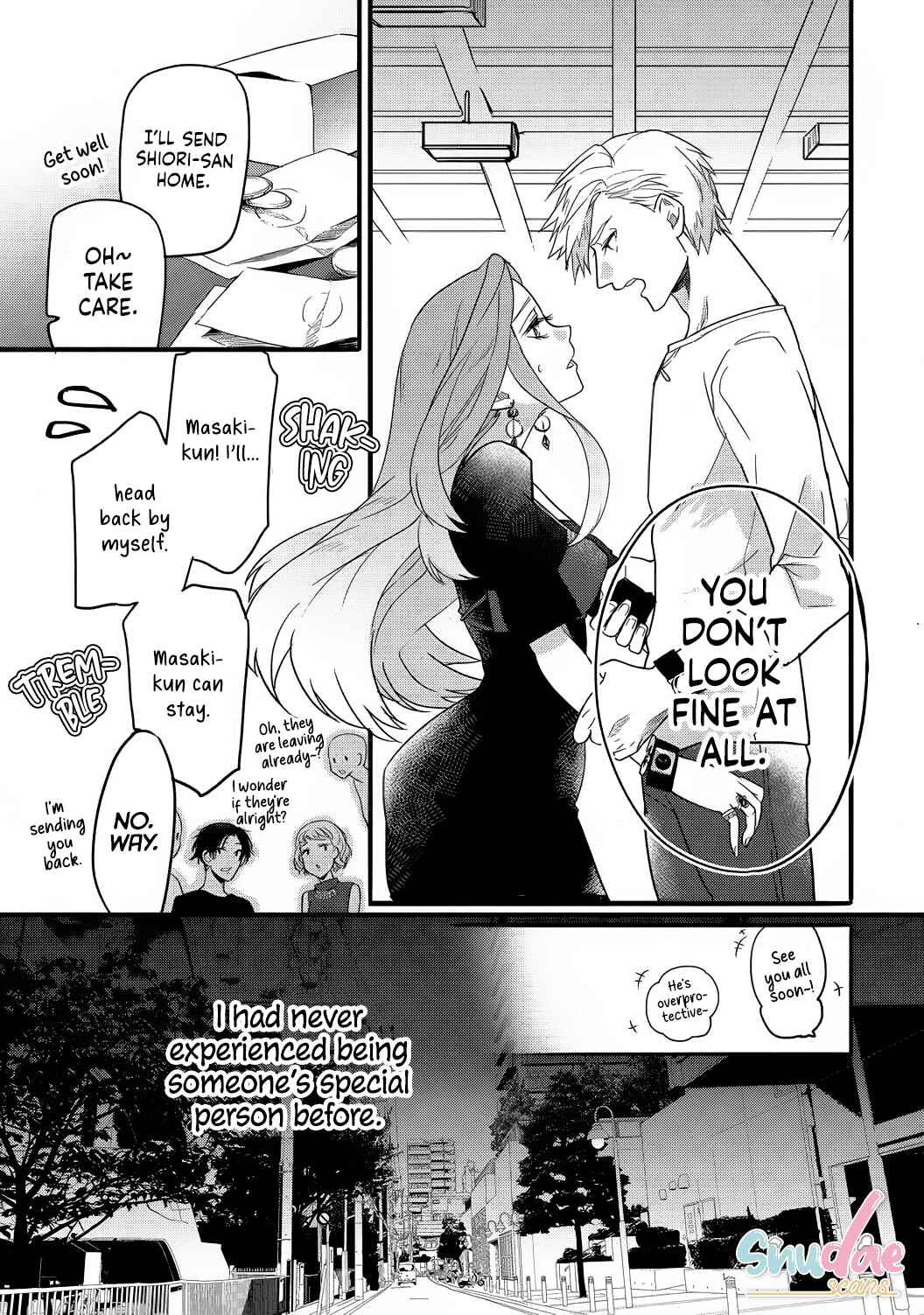 Page 23 Chapter 2 Jumpaku Dress ni Akaiito Kiss kara Hajimaru Dekiaikon