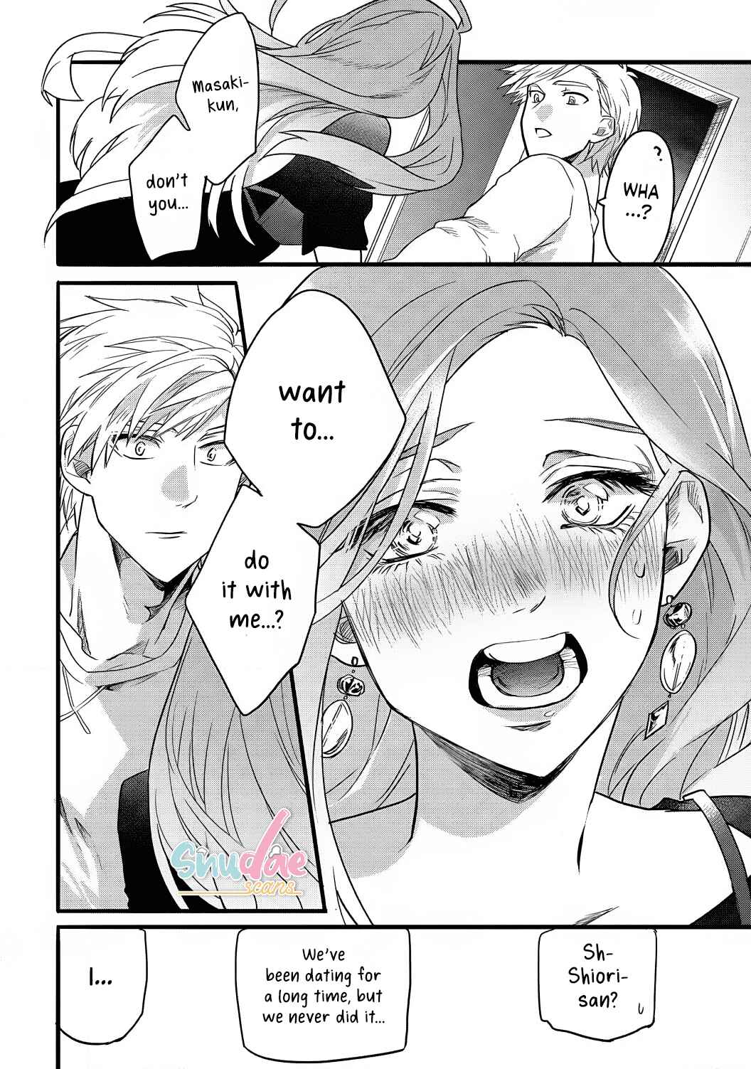 Page 26 Chapter 2 Jumpaku Dress ni Akaiito Kiss kara Hajimaru Dekiaikon