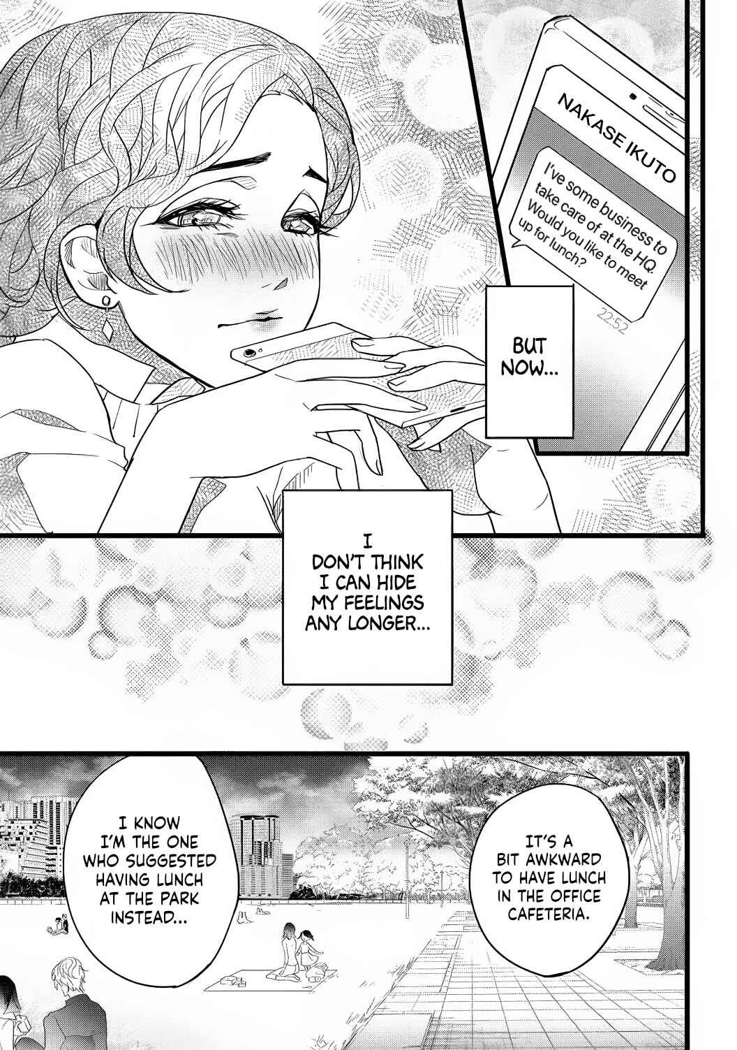 Page 23 Chapter 3 Jumpaku Dress ni Akaiito Kiss kara Hajimaru Dekiaikon