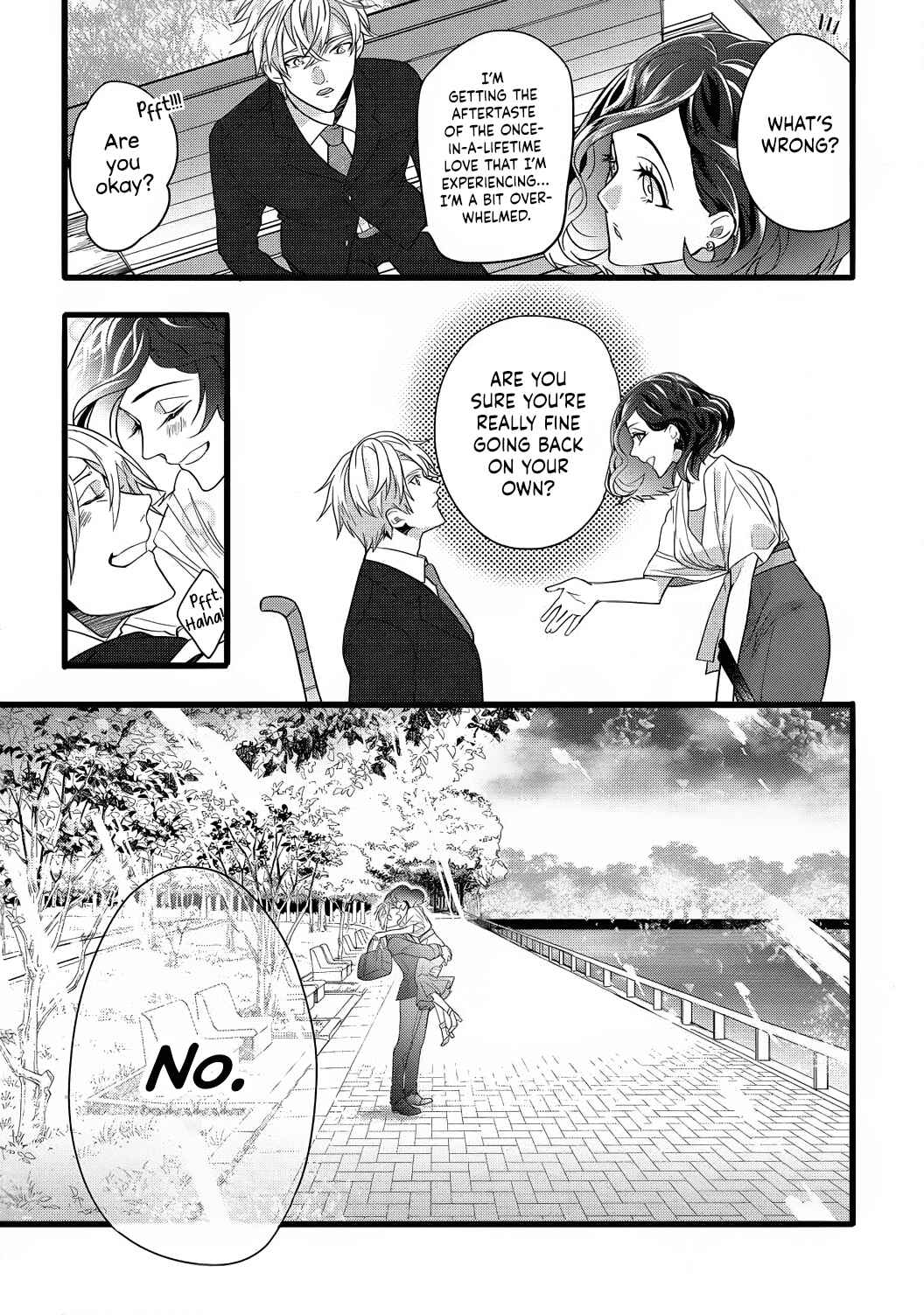 Page 35 Chapter 3 Jumpaku Dress ni Akaiito Kiss kara Hajimaru Dekiaikon