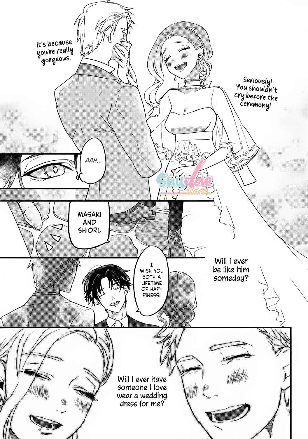 Page 7 Chapter 5 Jumpaku Dress ni Akaiito Kiss kara Hajimaru Dekiaikon