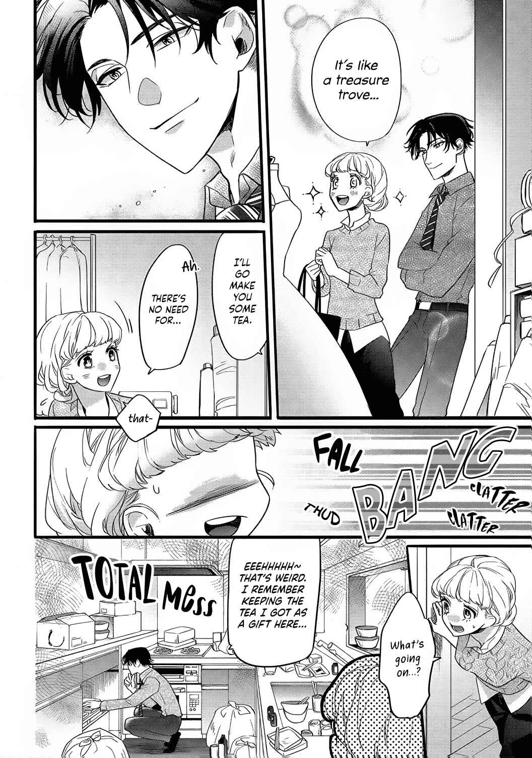 Page 14 Chapter 1 Jumpaku Dress ni Akaiito Kiss kara Hajimaru Dekiaikon