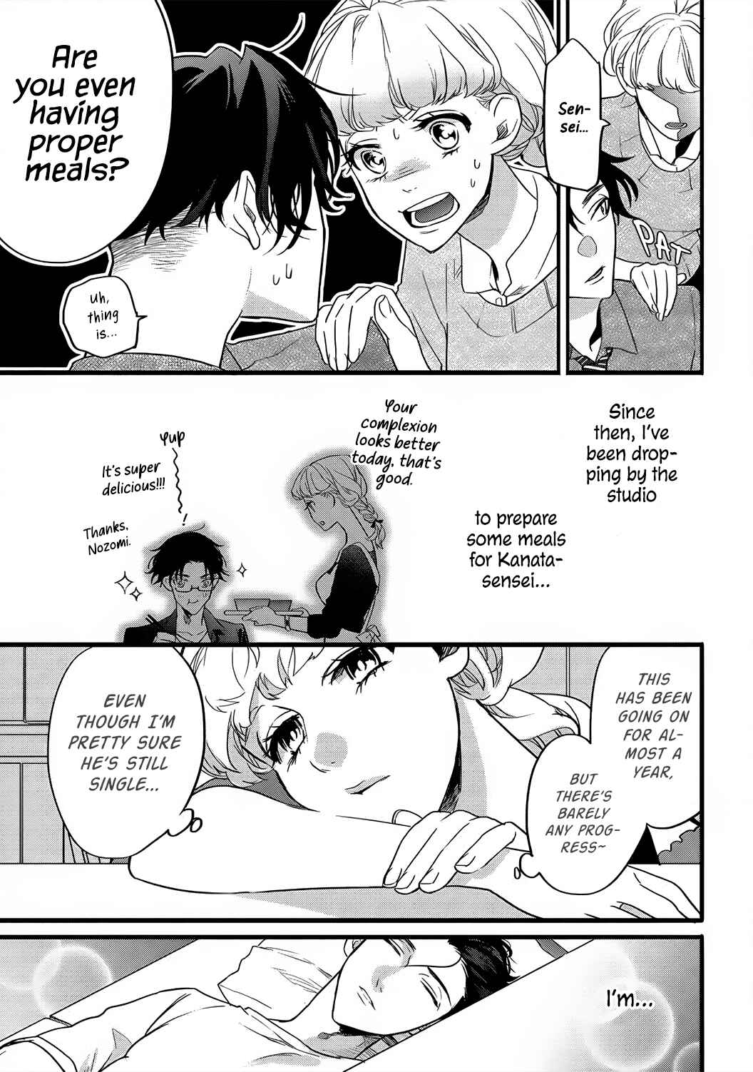 Page 15 Chapter 1 Jumpaku Dress ni Akaiito Kiss kara Hajimaru Dekiaikon