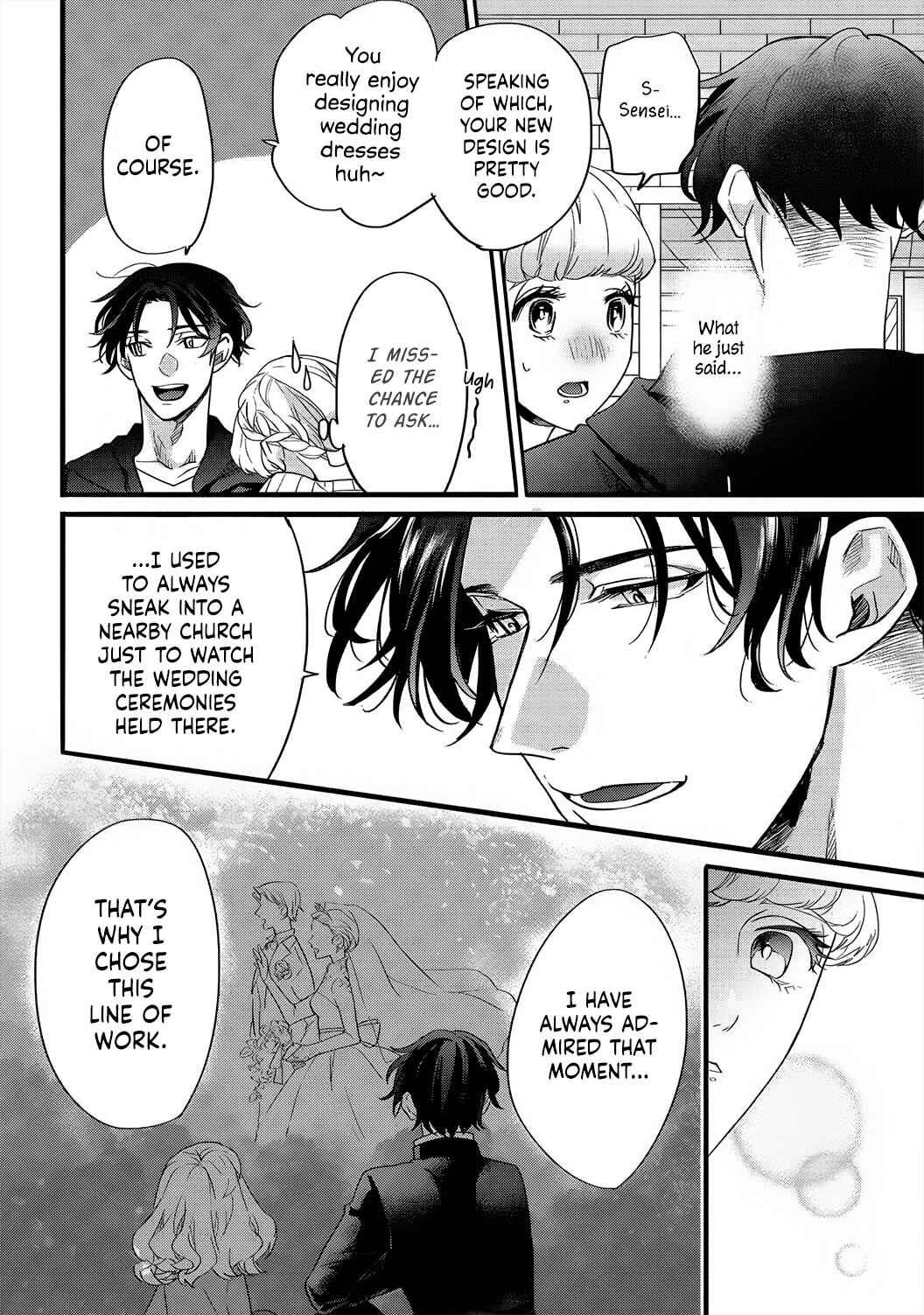 Page 24 Chapter 1 Jumpaku Dress ni Akaiito Kiss kara Hajimaru Dekiaikon