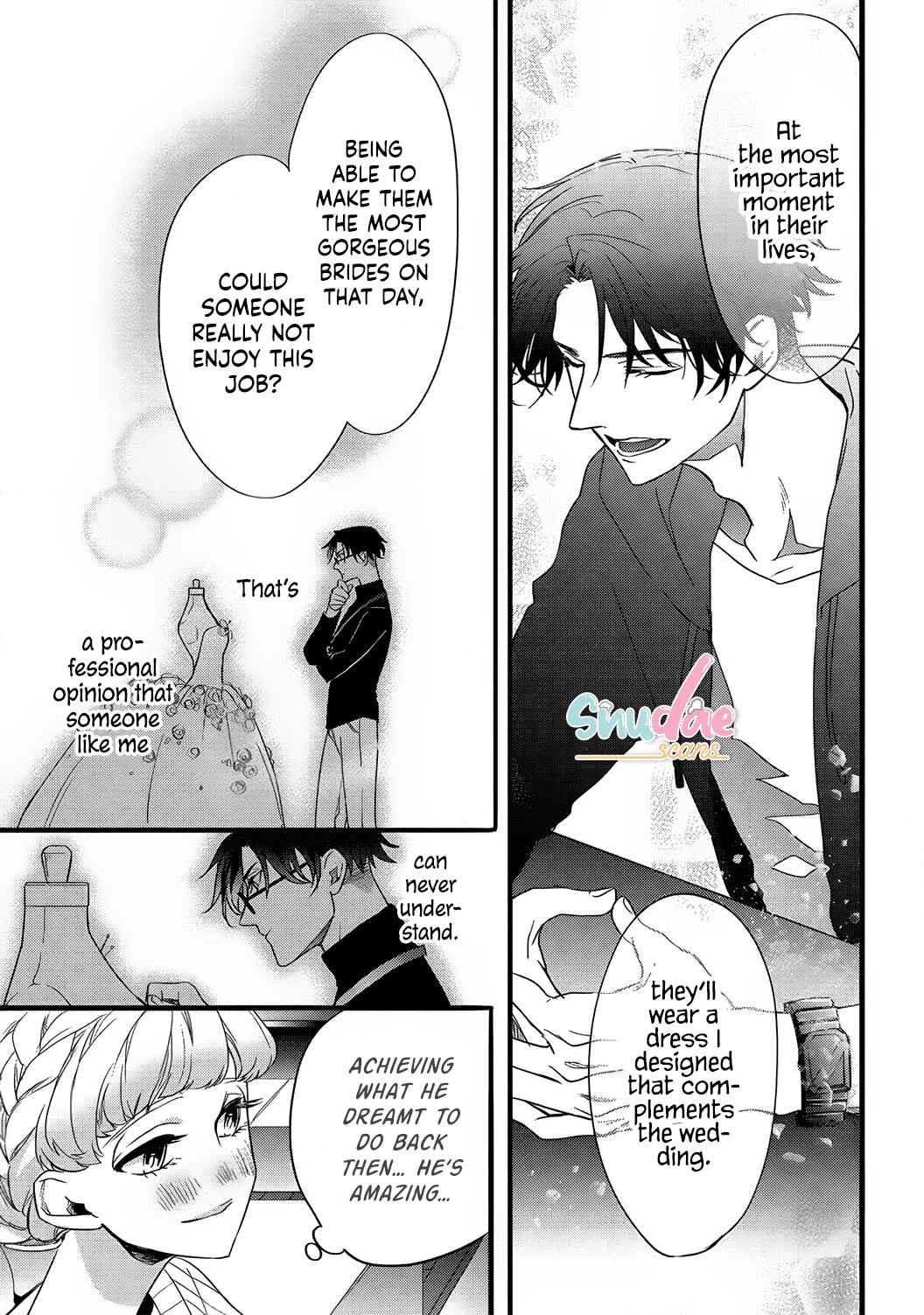 Page 25 Chapter 1 Jumpaku Dress ni Akaiito Kiss kara Hajimaru Dekiaikon