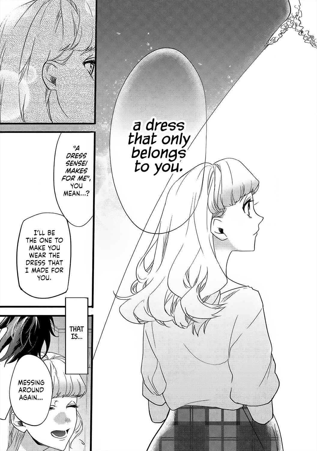 Page 33 Chapter 1 Jumpaku Dress ni Akaiito Kiss kara Hajimaru Dekiaikon