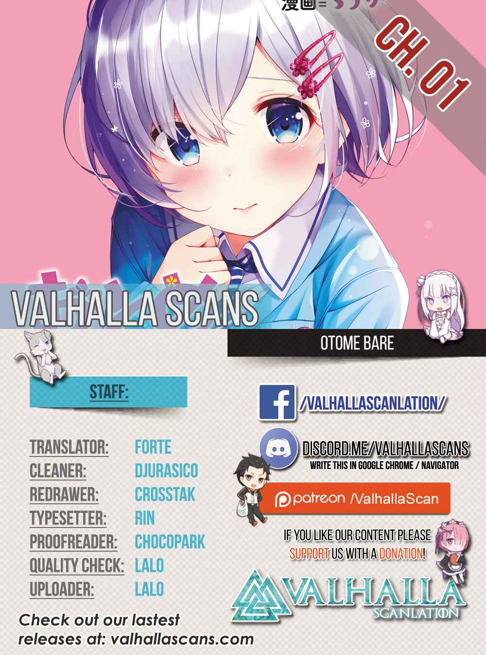 Page 1 Chapter 1 Otome Bare
