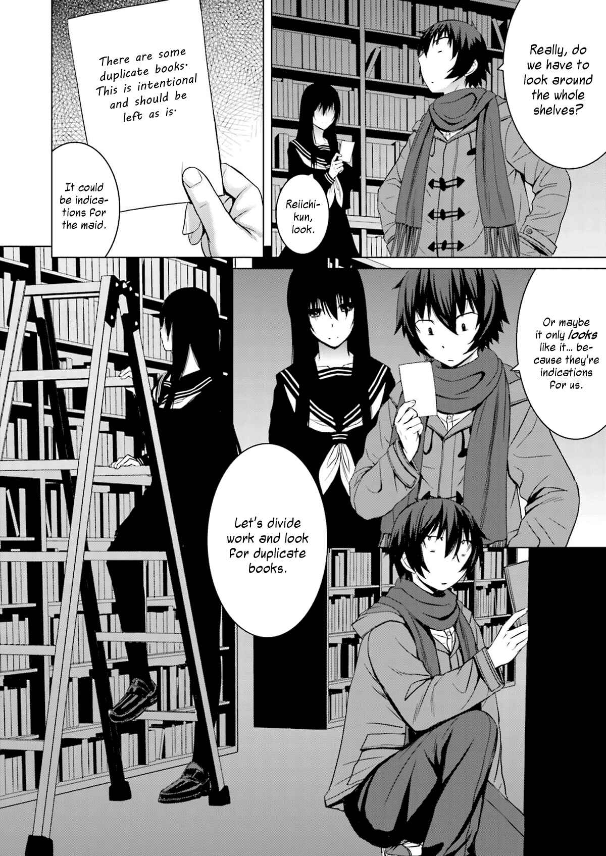 Page 10 Chapter 6 Kuro-senpai to Kuroyashiki no Yami ni Mayowanai