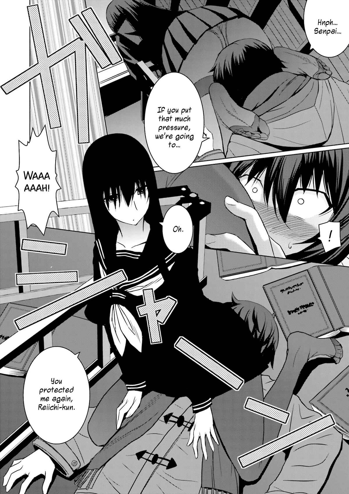 Page 21 Chapter 6 Kuro-senpai to Kuroyashiki no Yami ni Mayowanai