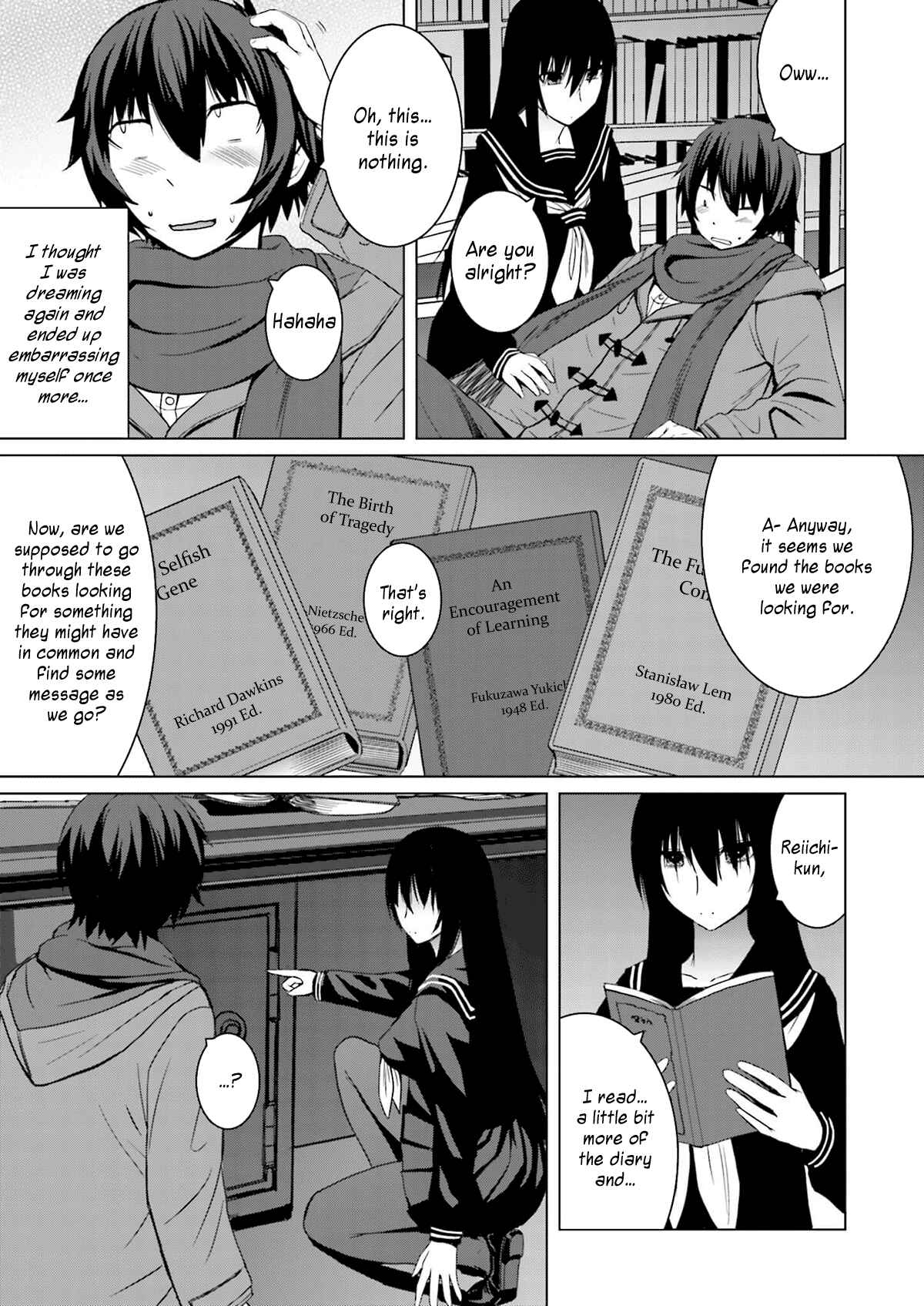 Page 22 Chapter 6 Kuro-senpai to Kuroyashiki no Yami ni Mayowanai