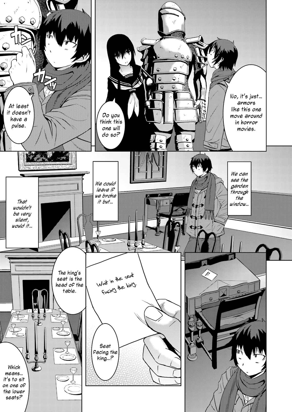 Page 13 Chapter 2 Kuro-senpai to Kuroyashiki no Yami ni Mayowanai