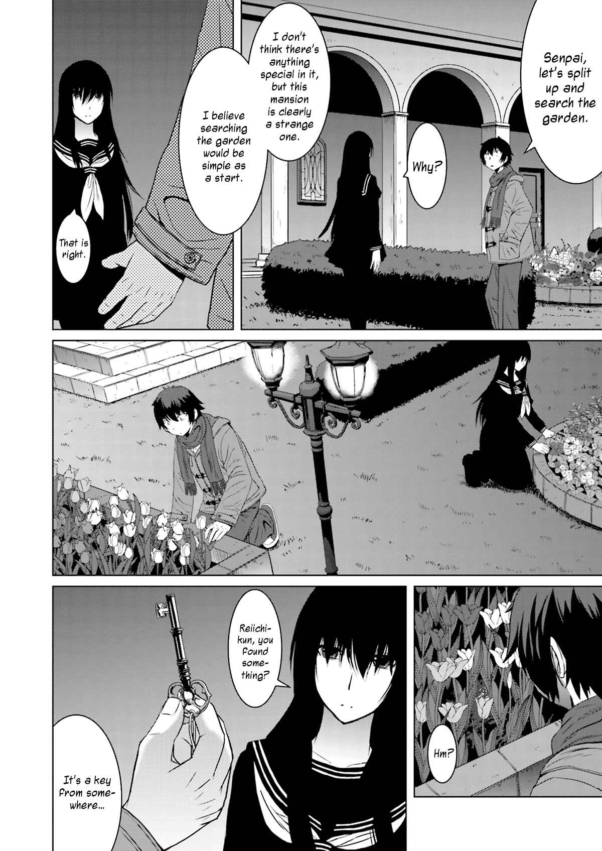 Page 20 Chapter 2 Kuro-senpai to Kuroyashiki no Yami ni Mayowanai
