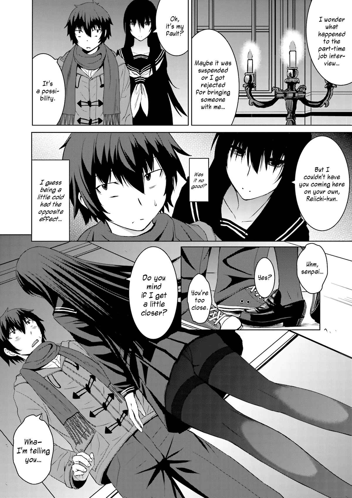 Page 6 Chapter 2 Kuro-senpai to Kuroyashiki no Yami ni Mayowanai
