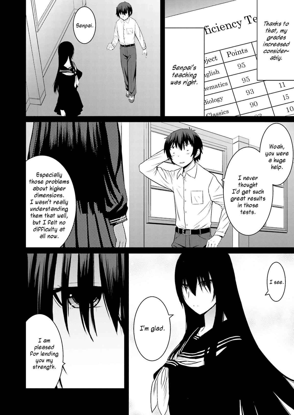 Page 10 Chapter 4 Kuro-senpai to Kuroyashiki no Yami ni Mayowanai